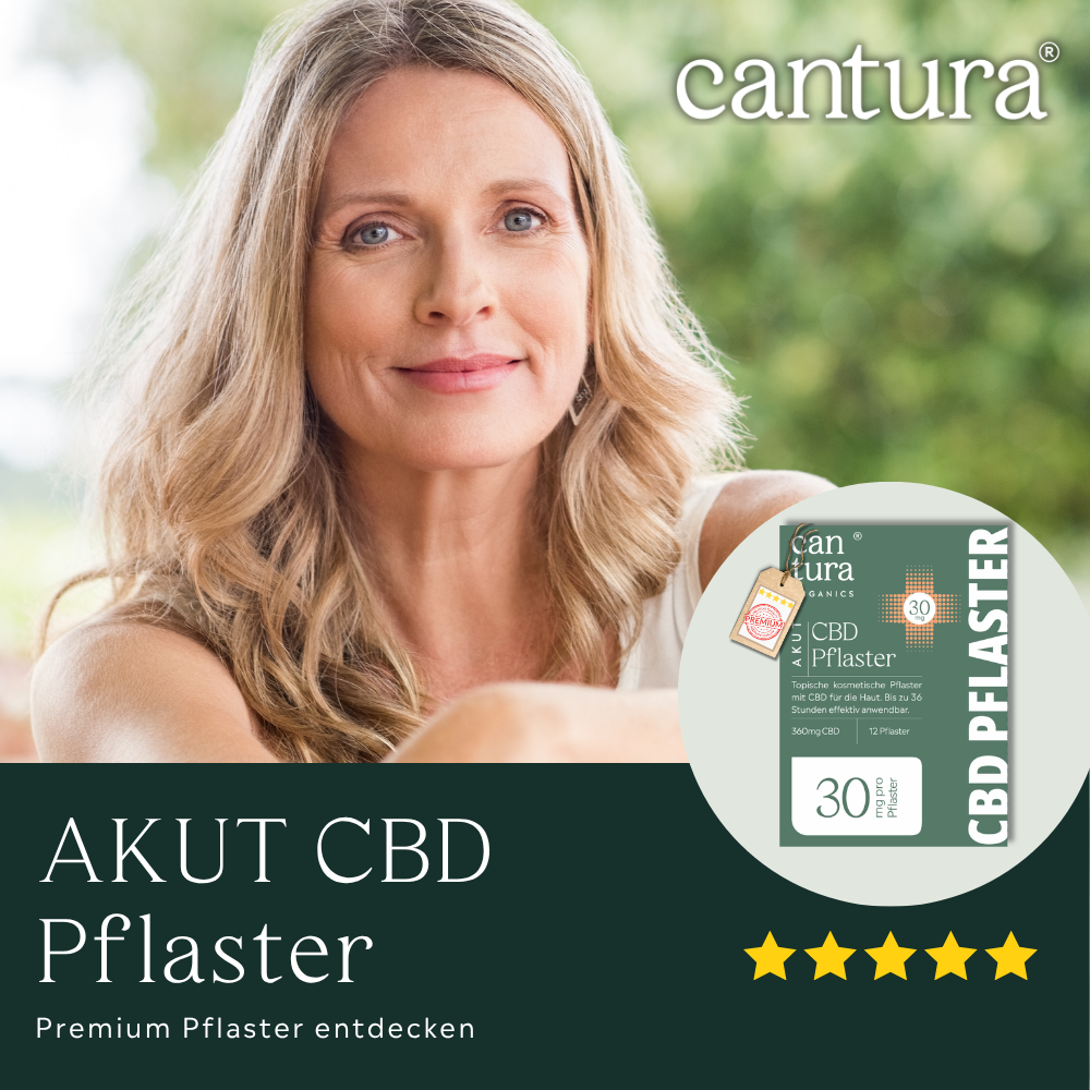 Entdecke unsere neuen innovativen CBD-Pflaster